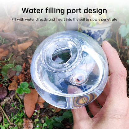 1-5PCS 500ML Plastic Automatic Plant Watering Bulbs, Globe - Shaped Self - Watering Drip Irrigation for Pots