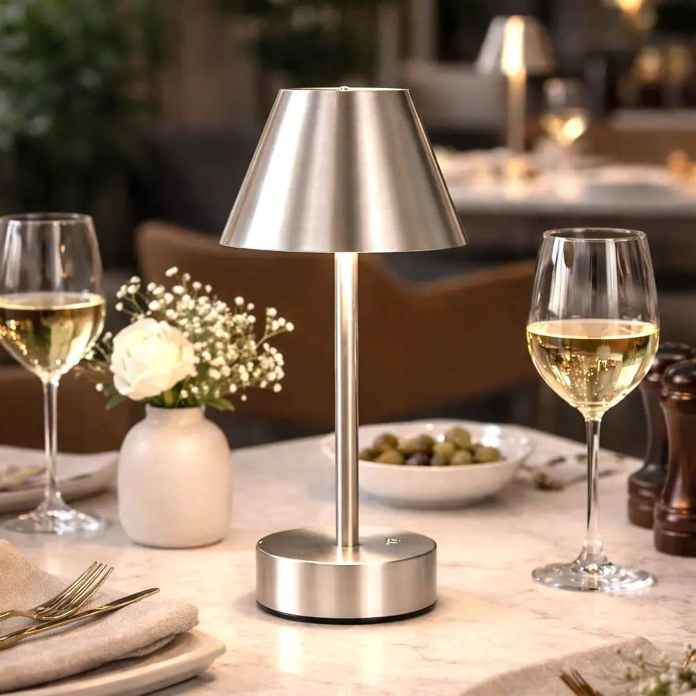Elegance Rechargeable LED Table Lamp Touch Switch