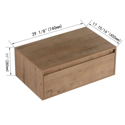 Modern Minimalist Bathroom Vanity With Soft Close
