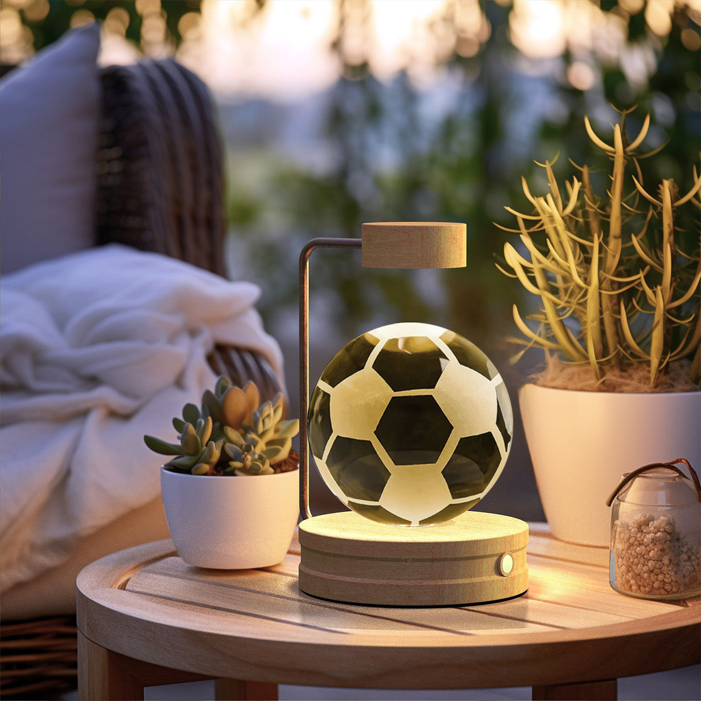 Cosmic Dinosaur Crystal Ball for Night Light