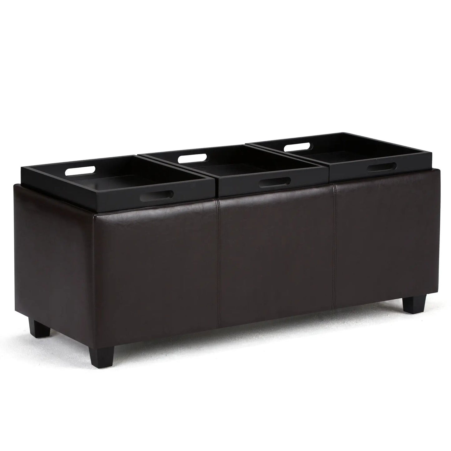 Avalon Multi Functional Storage Ottoman Trays