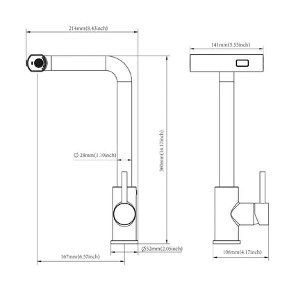 Drop In Kitchen Sink With Faucet And Dispenser