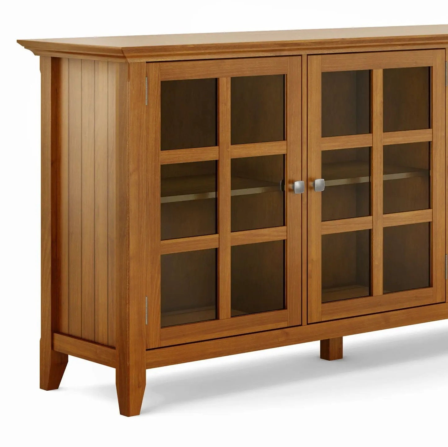 Acadian Wide Storage Cabinet Handcrafted