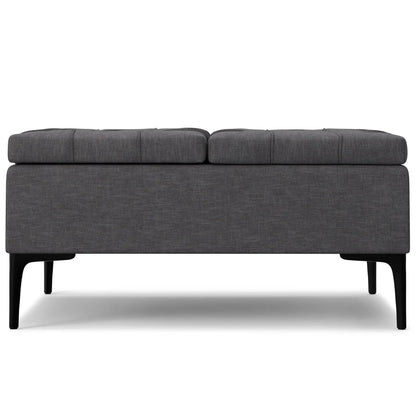 Laura Lift Top Solid Wood Storage Ottoman