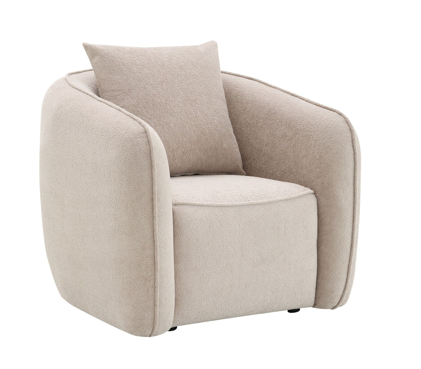 Keith Chenille Armchair with a Matching Pillow