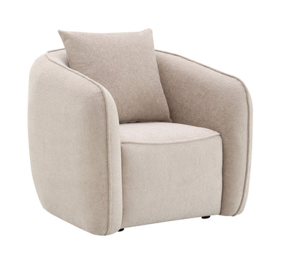 Keith Chenille Armchair with a Matching Pillow