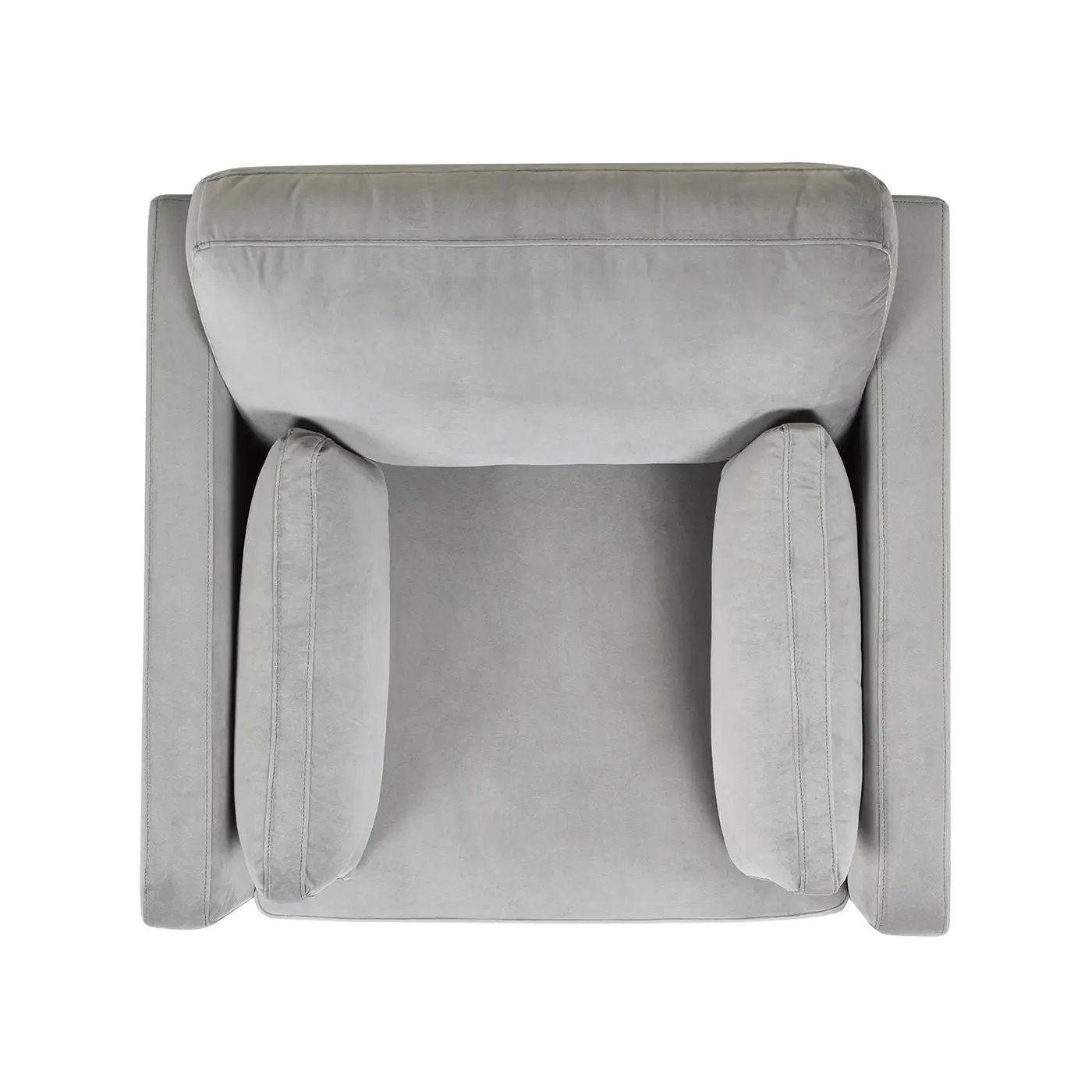 Knox - Modern Farmhouse Arm Chair grey velvet upholstery by Unique Piece Furniture on Tampa Home & Garden Store
