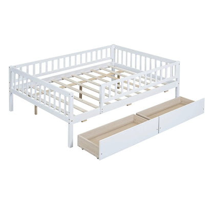 Multi Functional Wooden Daybed Frame Solid Pine