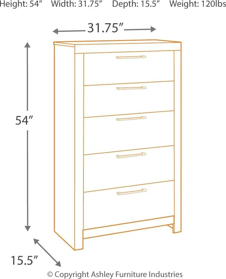 Derekson Youth Panel Bedroom Set Rustic Finish