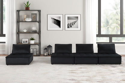 Modern Anna Tufted Modular Sofa And The Comfort