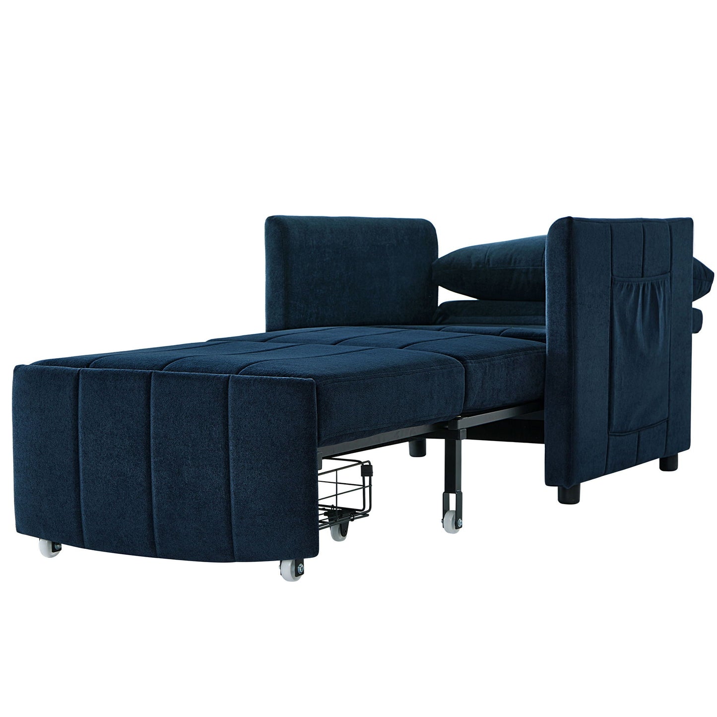 Convertible Sleeper Sofa and Storage Pockets