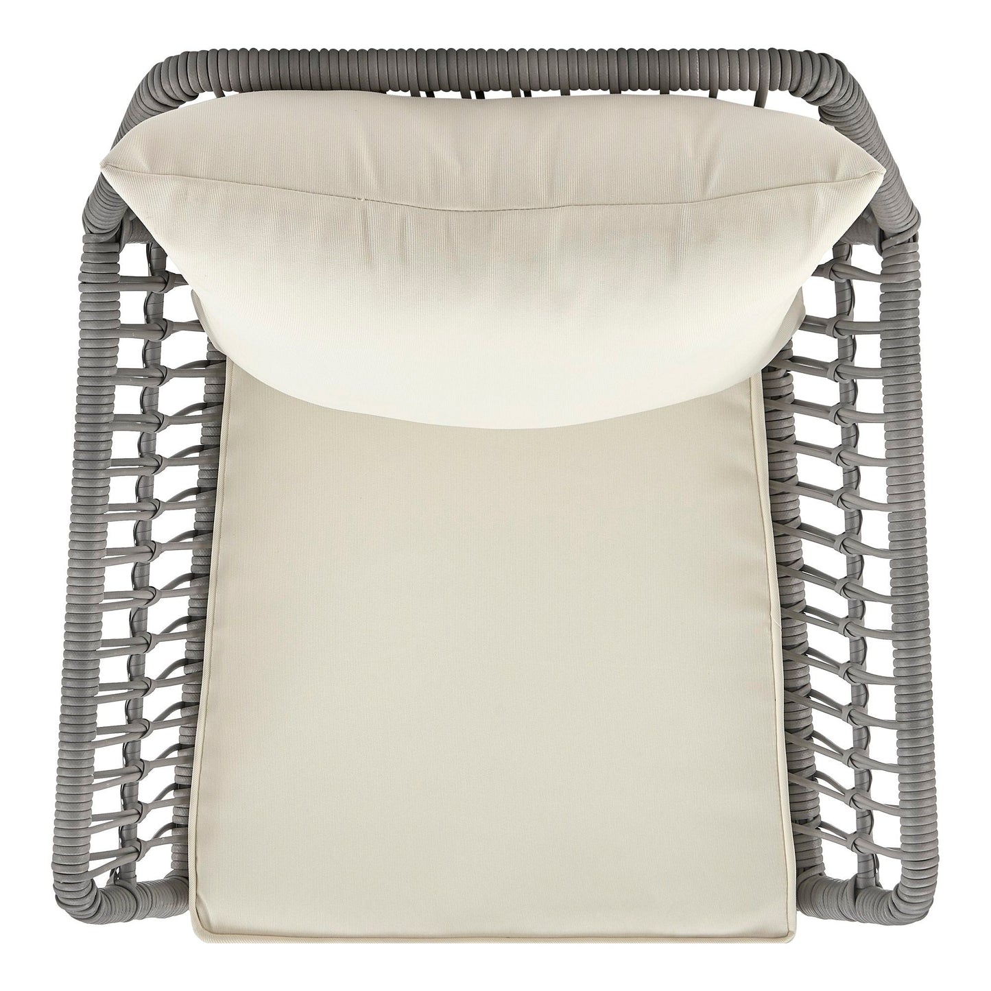 Modern Three Piece Outdoor Patio Conversation Set