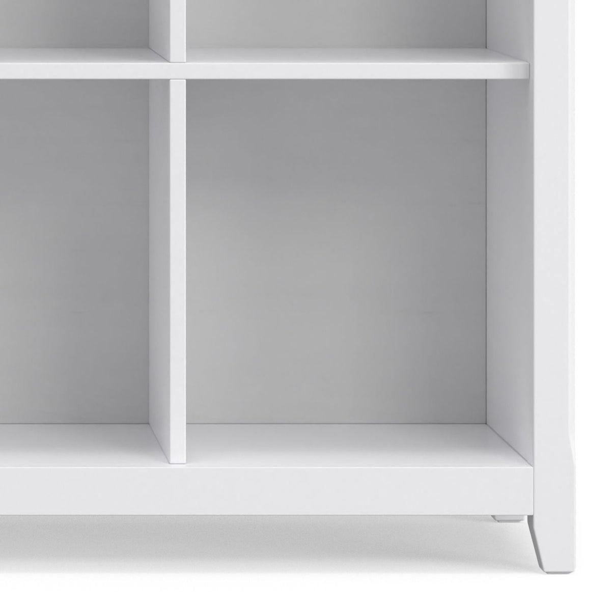 Amherst Cube Storage Bookcase with large white cubbies HouseOfZazla cube organizers on Tampa Home & Garden Store