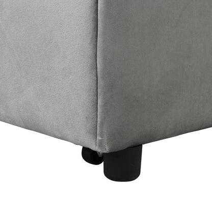Versatile Folding Ottoman and Sofa Bed Set