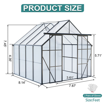 Heavy Duty Double Door Polycarb House and Pegs