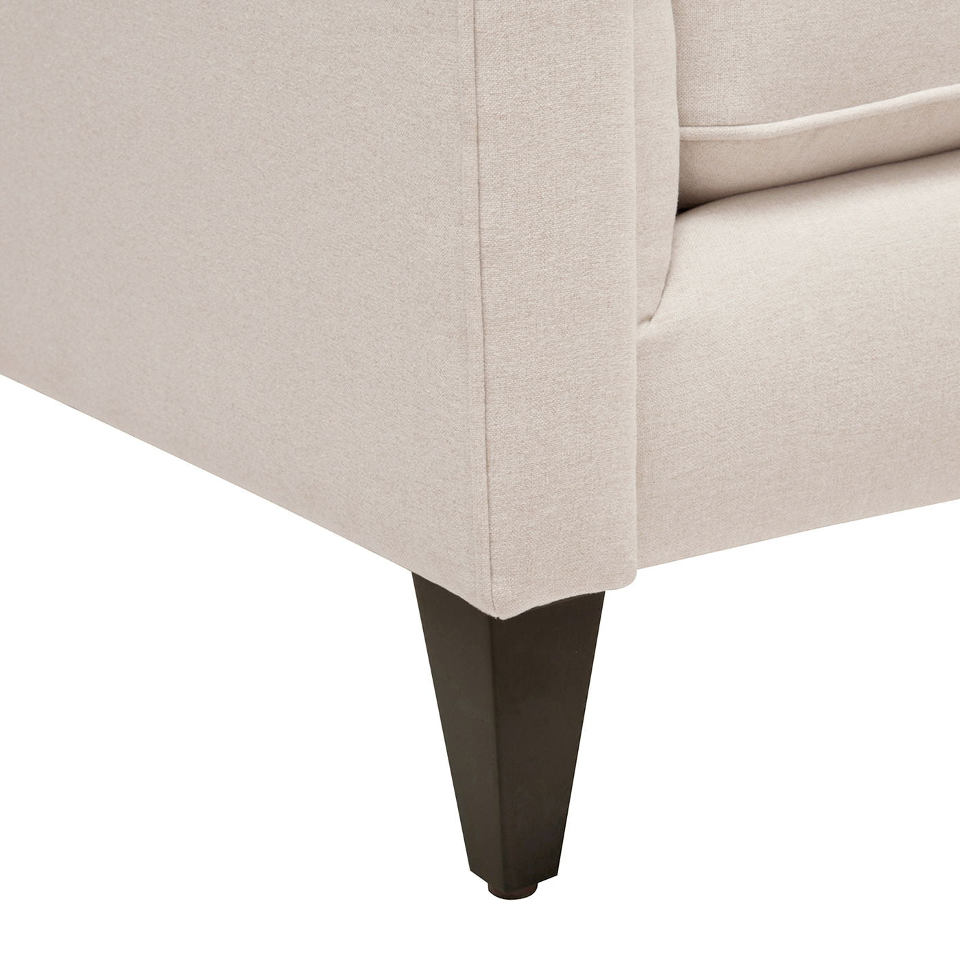 Modern Tuxedo Tufted Sofa With Comfort Support