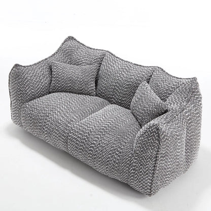 Comfortable Dual Beanbag Chair and Foam Core