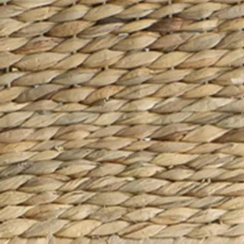 Norigan floor mirror natural woven rattan texture close-up on Tampa Home & Garden Store