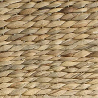Norigan floor mirror natural woven rattan texture close-up on Tampa Home & Garden Store