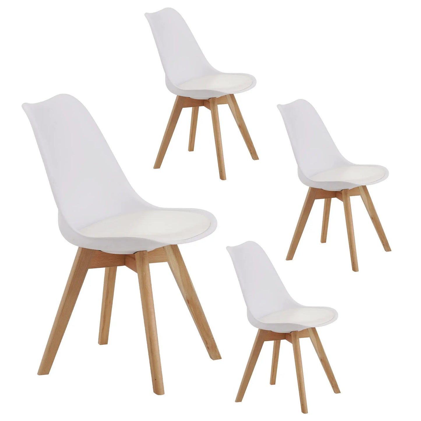 Medieval Dining Chairs Set of Four for Home Use