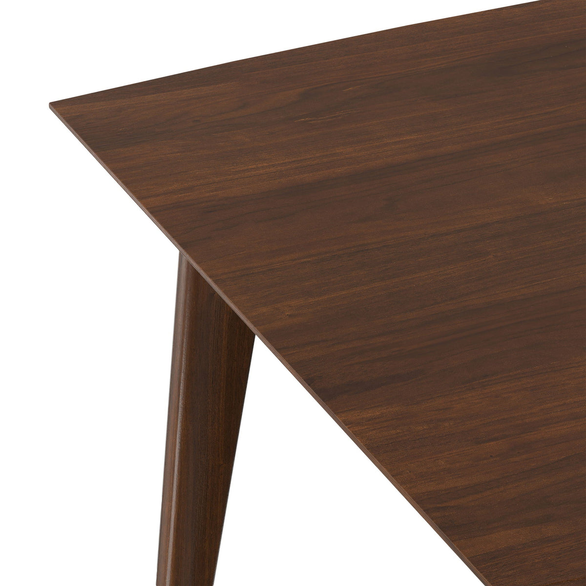 Rectangular dining table dark brown wood finish by HouseOfZazla on Tampa Home & Garden Store