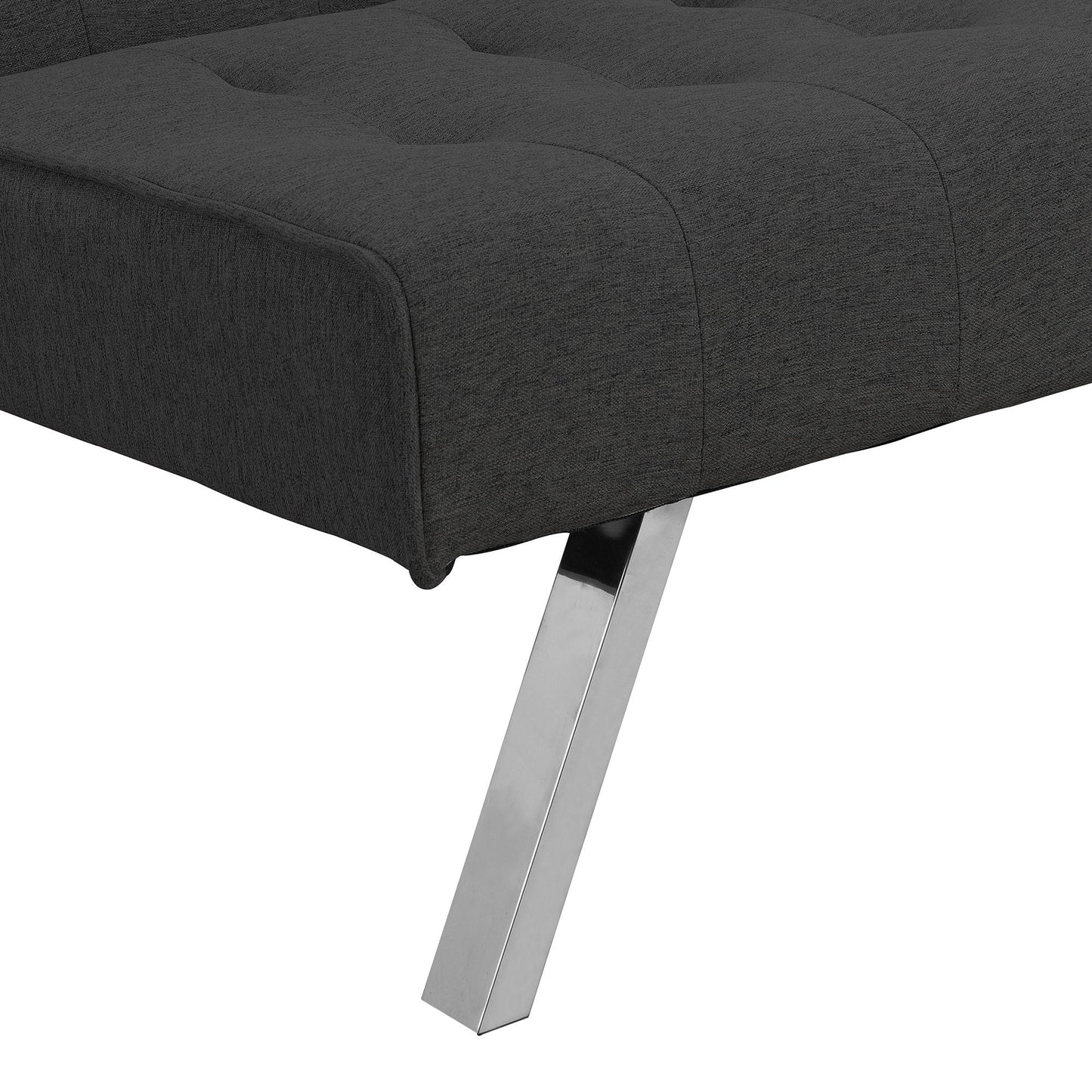 Modern Futon Sofa Bed and Convertible Guest Seat