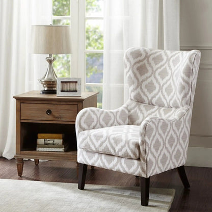 Arianna Swoop Wing Chair with Classic Wing Back