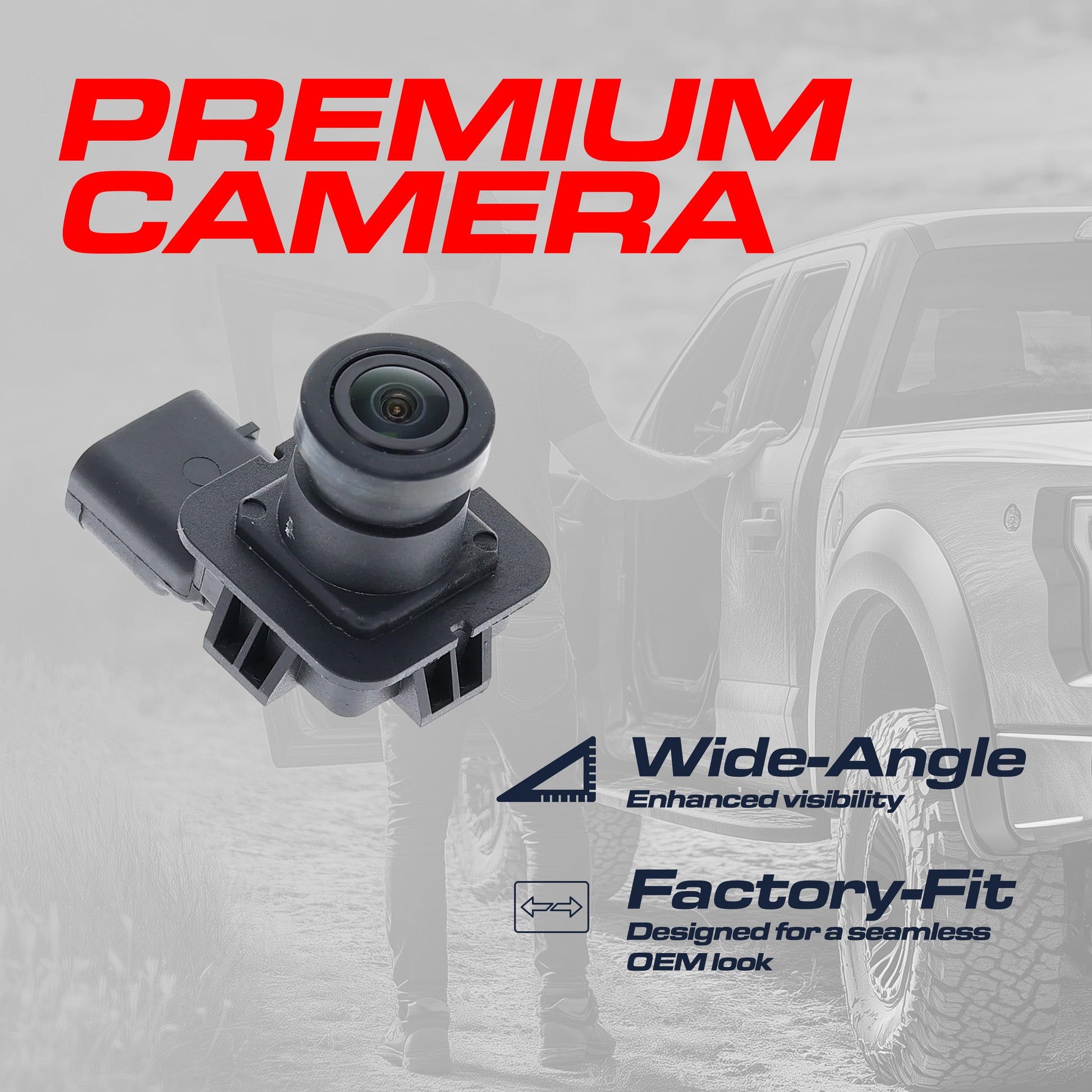 Ford Fiesta OEM backup camera for 2018-2019 hatchback (D2BZ-19G490-E) on Tampa Home & Garden Store