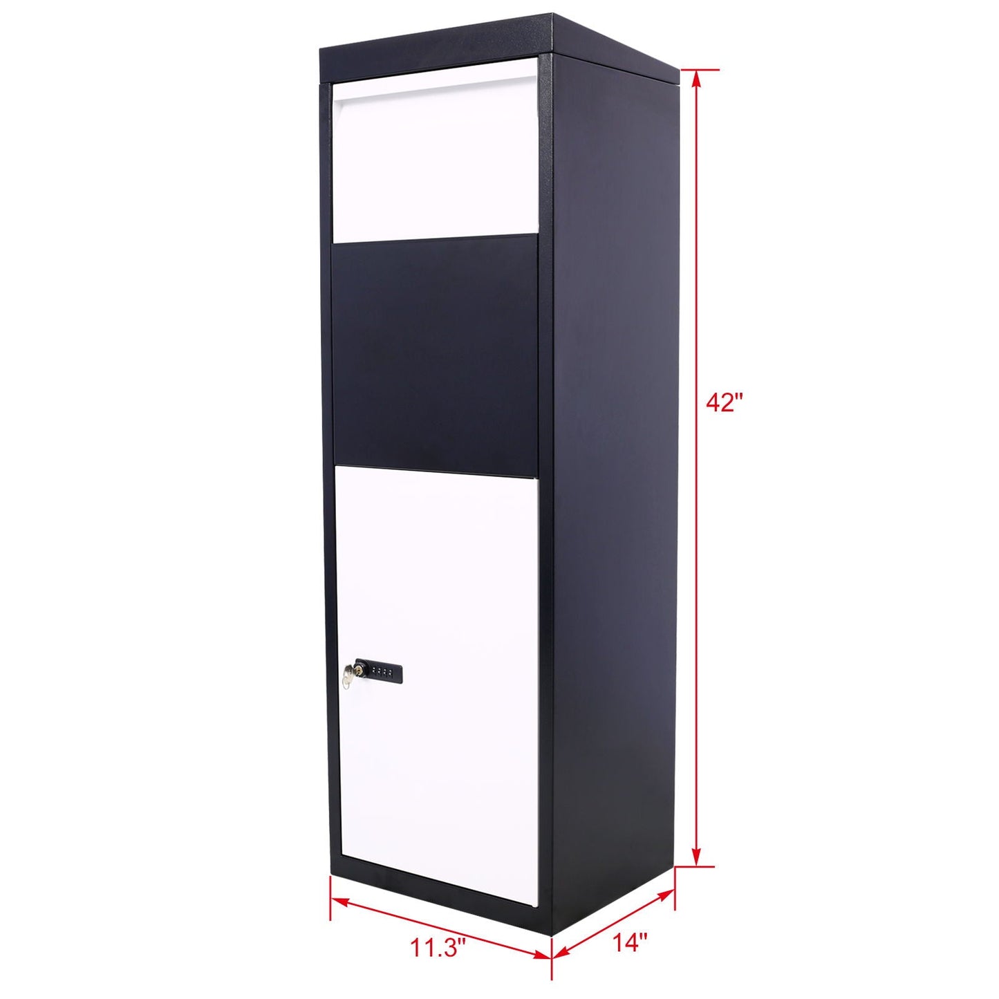 Secure Outdoor Galvanized Box and Code Lock