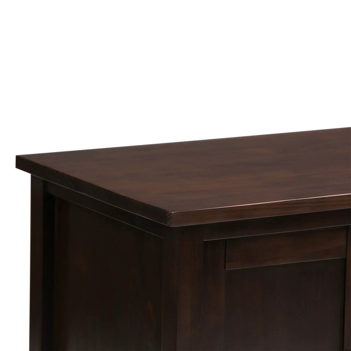 Warm Shaker TV Media Stand Handcrafted Wood