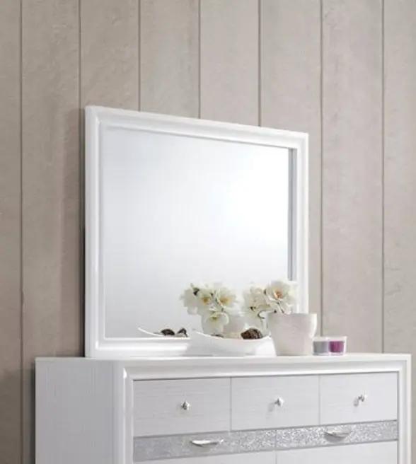 Naima Mirror Minimalist Wood Frame for Space