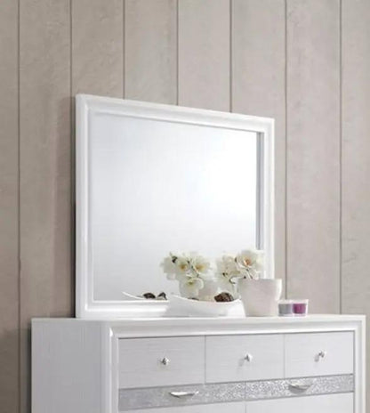 Naima Mirror Minimalist Wood Frame for Space