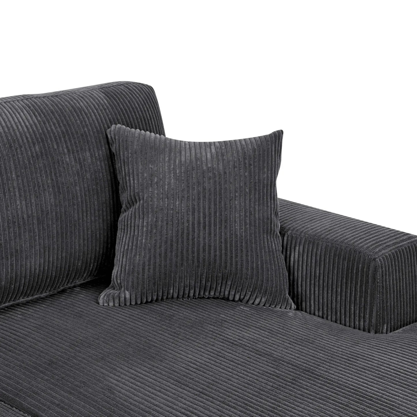 3 Piece Double Chaise Sectional Sofa for Family