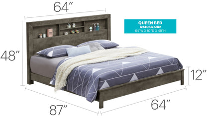 Stylish and Transitional Wooden Bed Frame