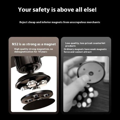 Treadmill magnetic phone holder bracket featuring N52 magnet assembly and metal discs on Tampa Home & Garden Store