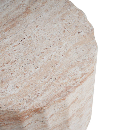 Indoor and Outdoor Concrete Side Table Beige