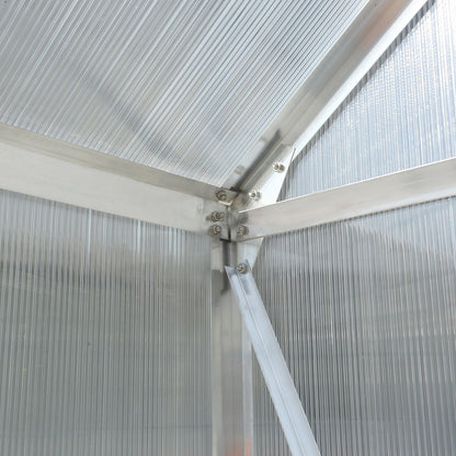 Heavy Duty Polycarbonate Greenhouse Kit and Door