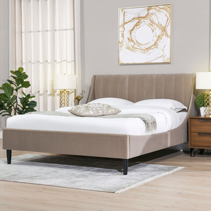 Aspen Vertical Tufted and Modern Platform Bed