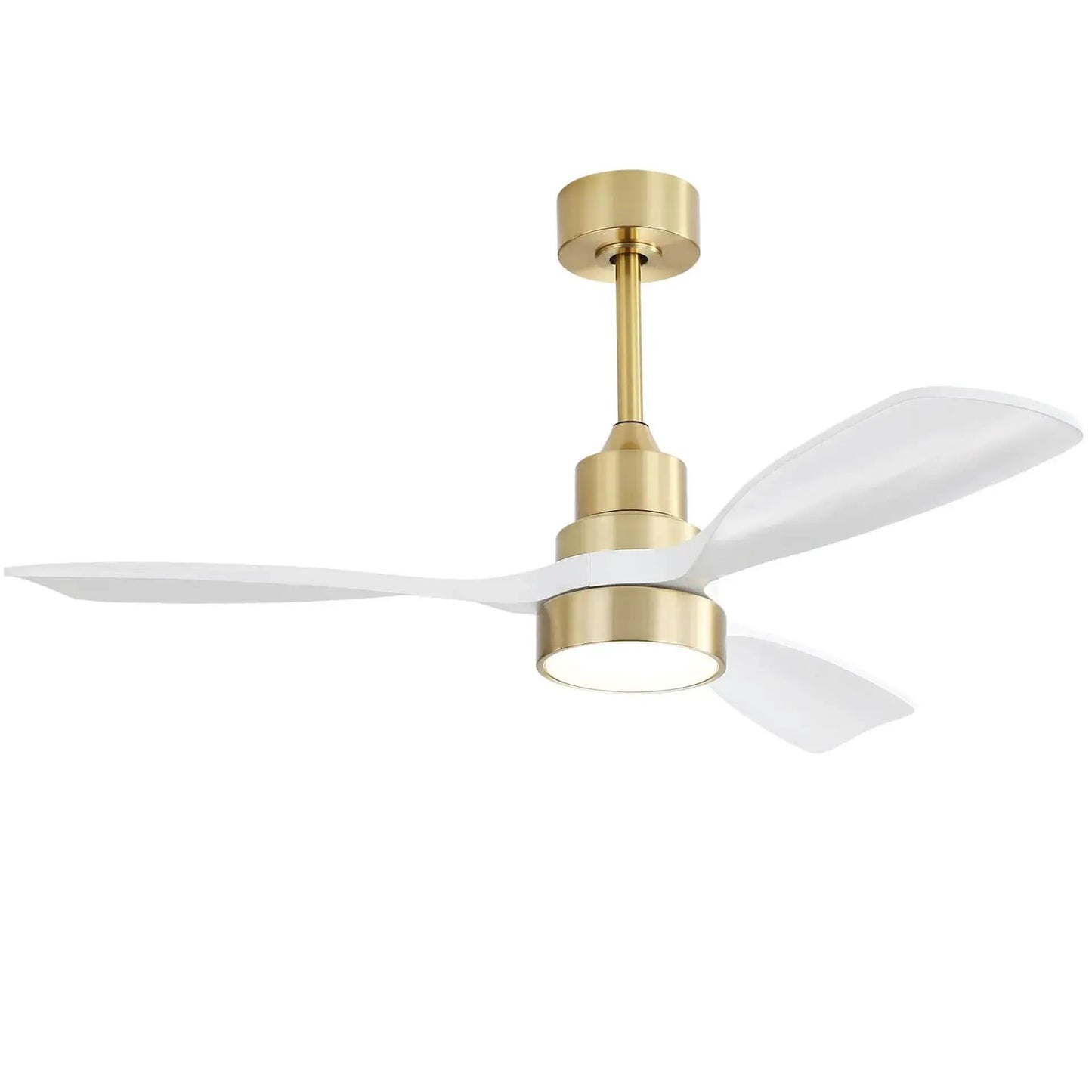 Indoor Ceiling Fan with Dimmable LED Light Remote
