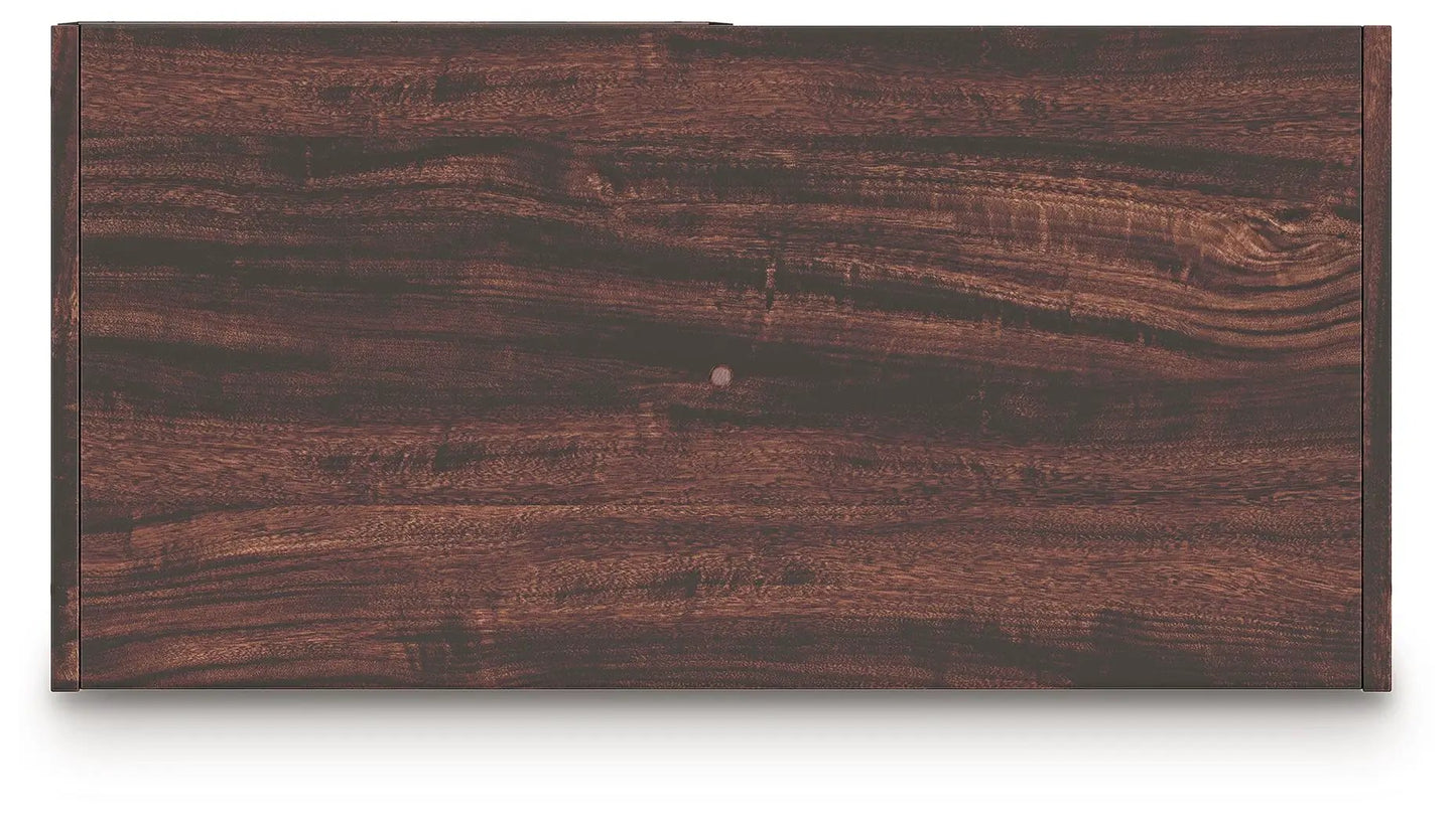 Glosmount Cube Organizer dark wood finish with grain and knob by Unique Piece Furniture on Tampa Home & Garden Store