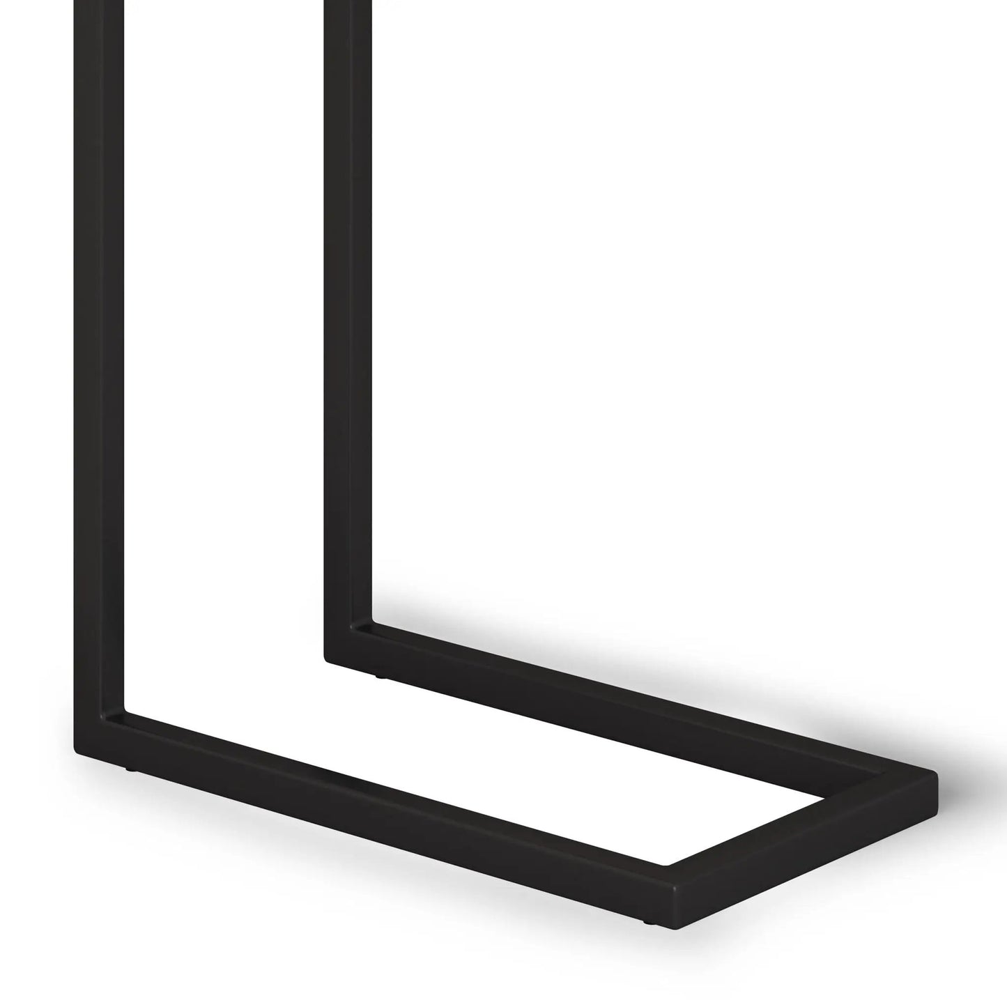 Skyler C Side Handcrafted Table frame in black metal by Unique Piece Furniture on Tampa Home & Garden Store