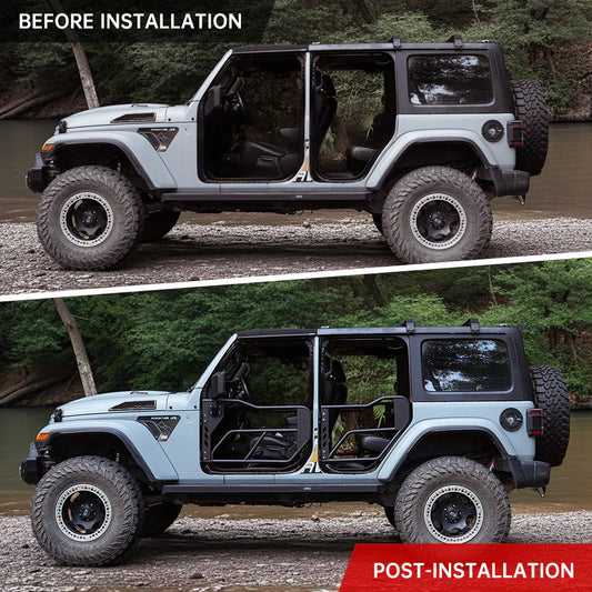 Jeep Tube Doors for Wrangler JL and Gladiator JT