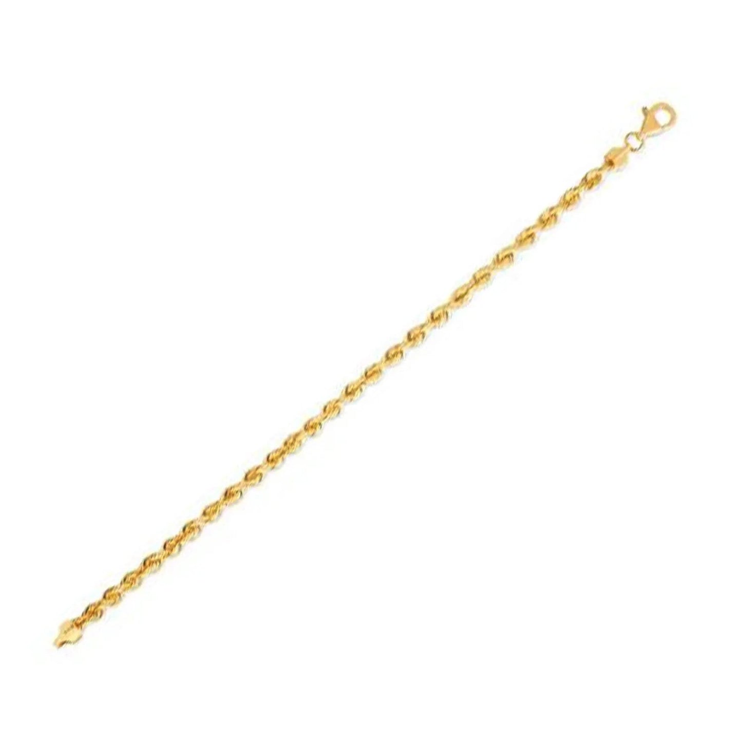 14k Yellow Gold Light Rope Chain necklace 4.30mm by Bids.com on Tampa Home & Garden Store