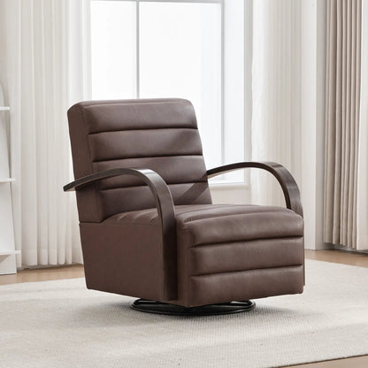 360 Degree Swivel Accent Chair Armrests Comfy