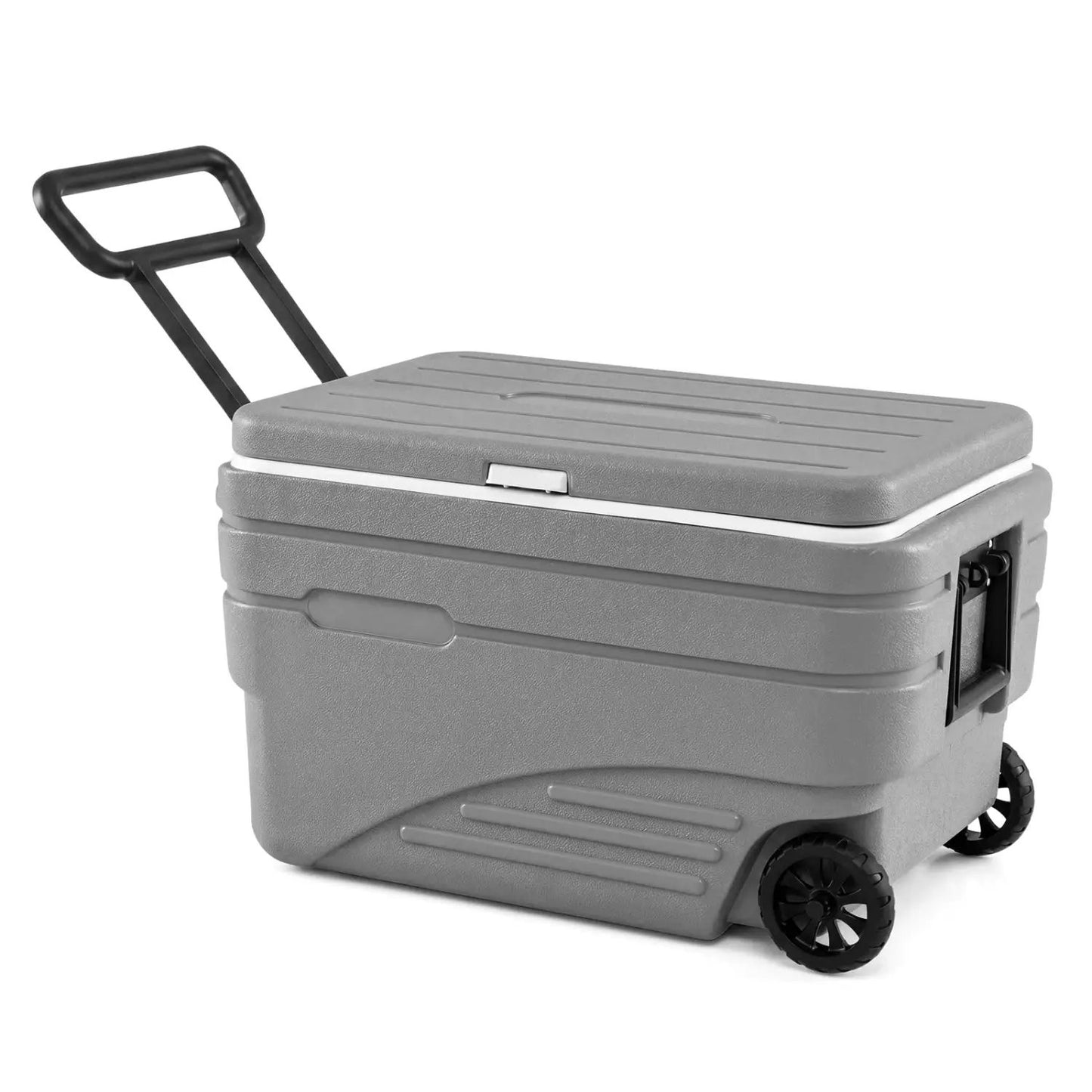 84 Quart Wheeled Cooler with Pull Handle