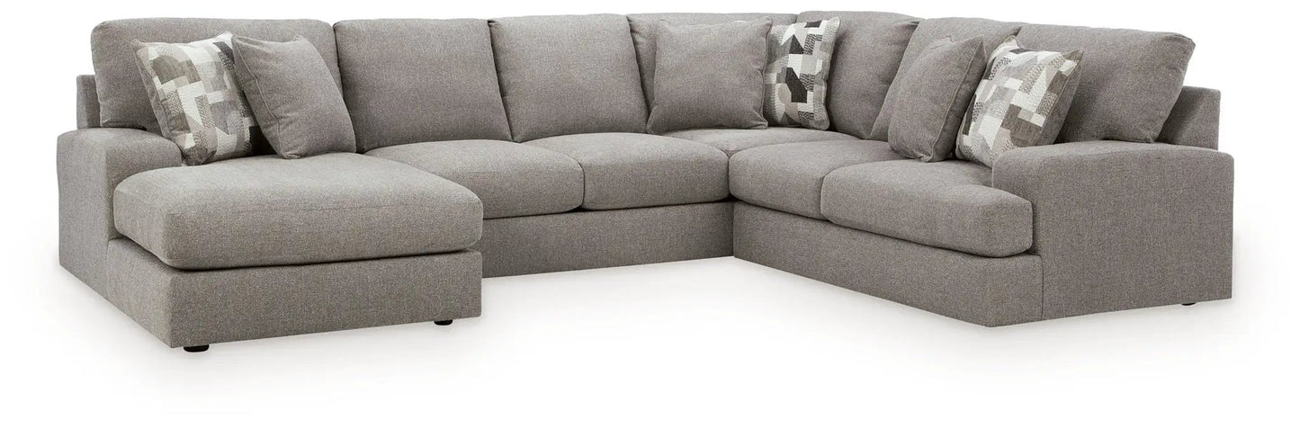 Lindon Sectional Nuvella Upholstery Cushions