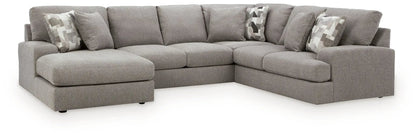 Lindon Sectional Nuvella Upholstery Cushions
