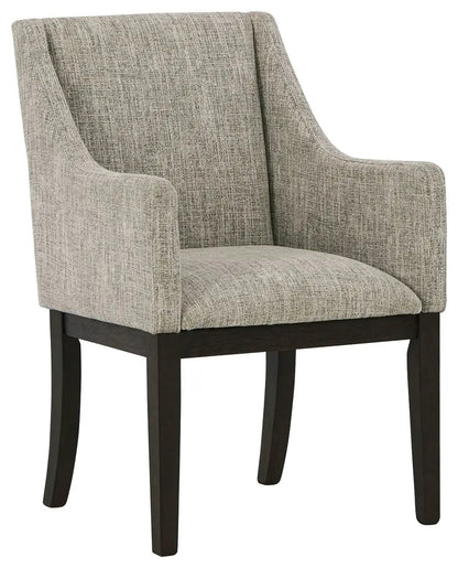 Burkhaus Dining UPH Arm Chair 2 Pack Beige