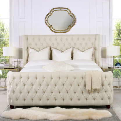 Brooklyn Tufted Bed Headboard and Footboard Set