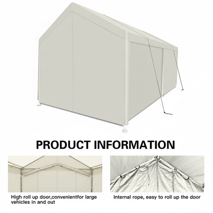 Heavy Duty 12 X 20 Carport and Storage Shelter